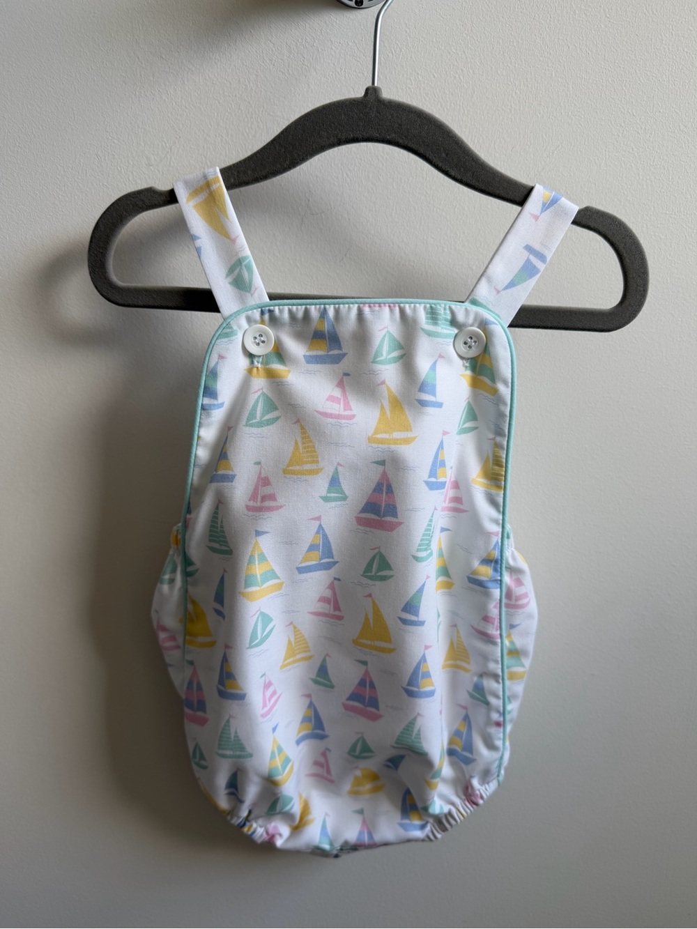 Lullaby Set Sailboat Sunsuit